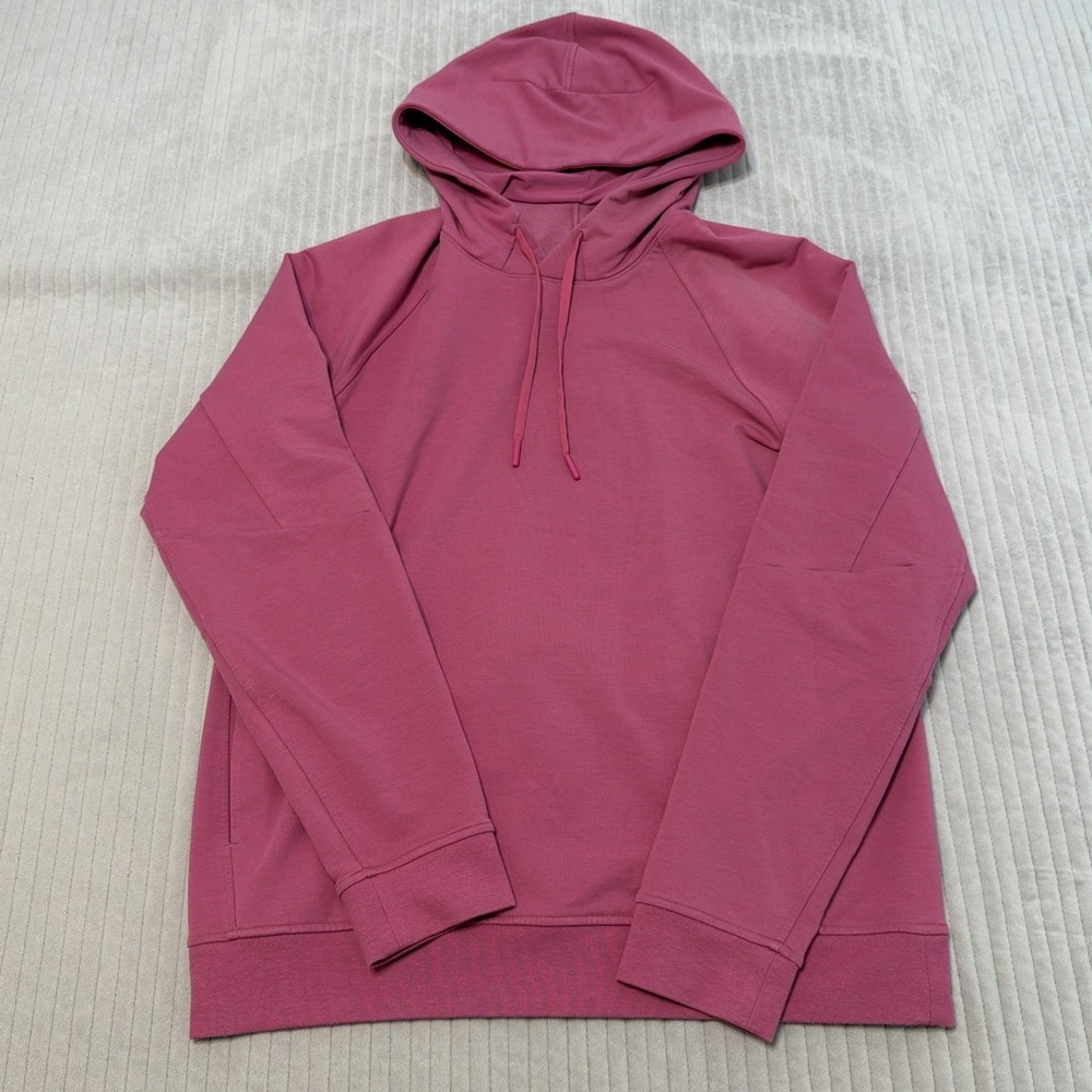 Lululemon City Sweat Pink Blossom LM3AUPS Hoodie Sweatshirt Athleisure Men Med